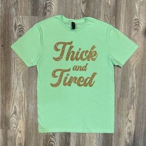 Thick and tired shirt